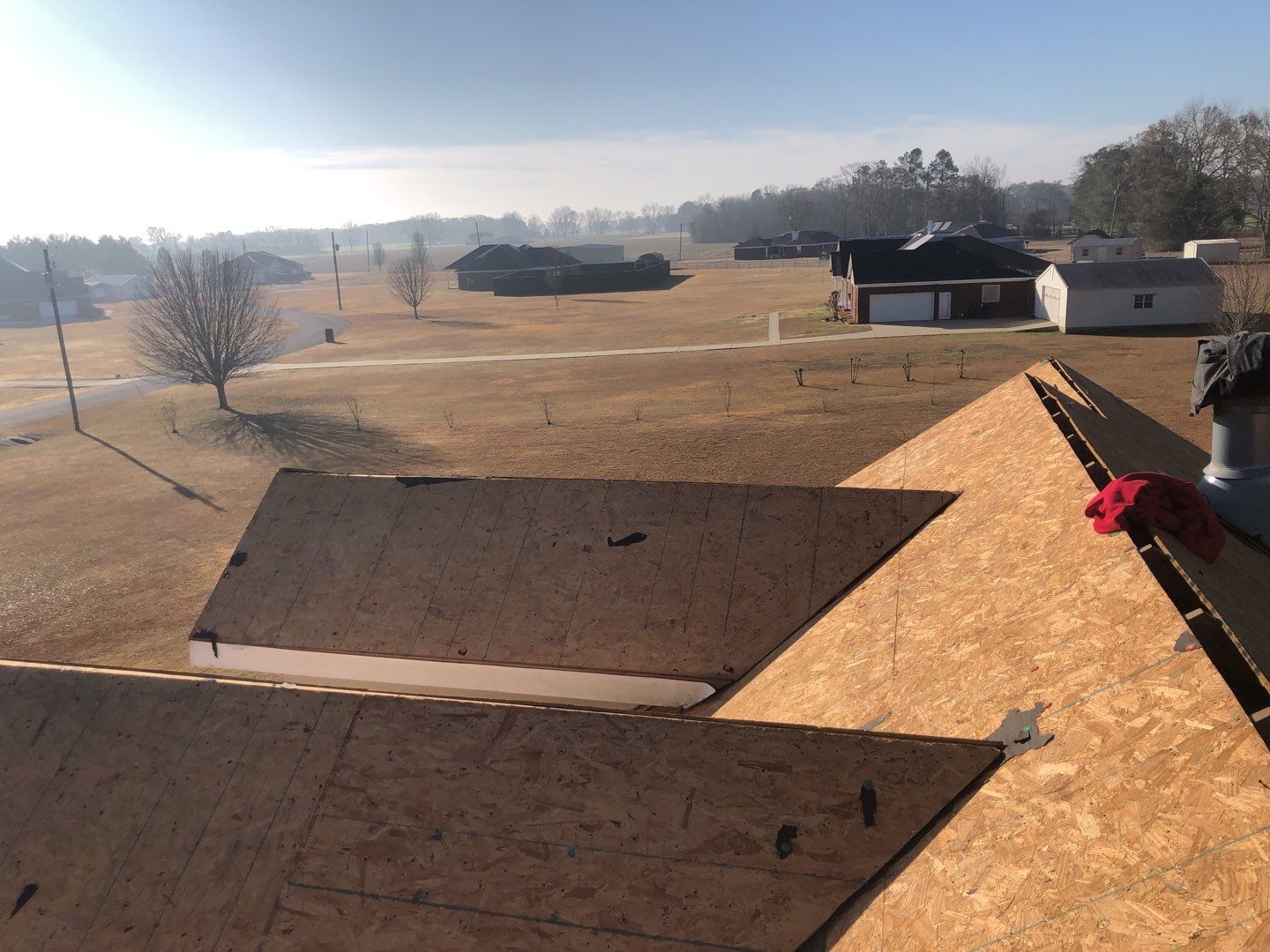 Residential Roofing Installation using Roof Replacement by American Roofing & Construction LLC