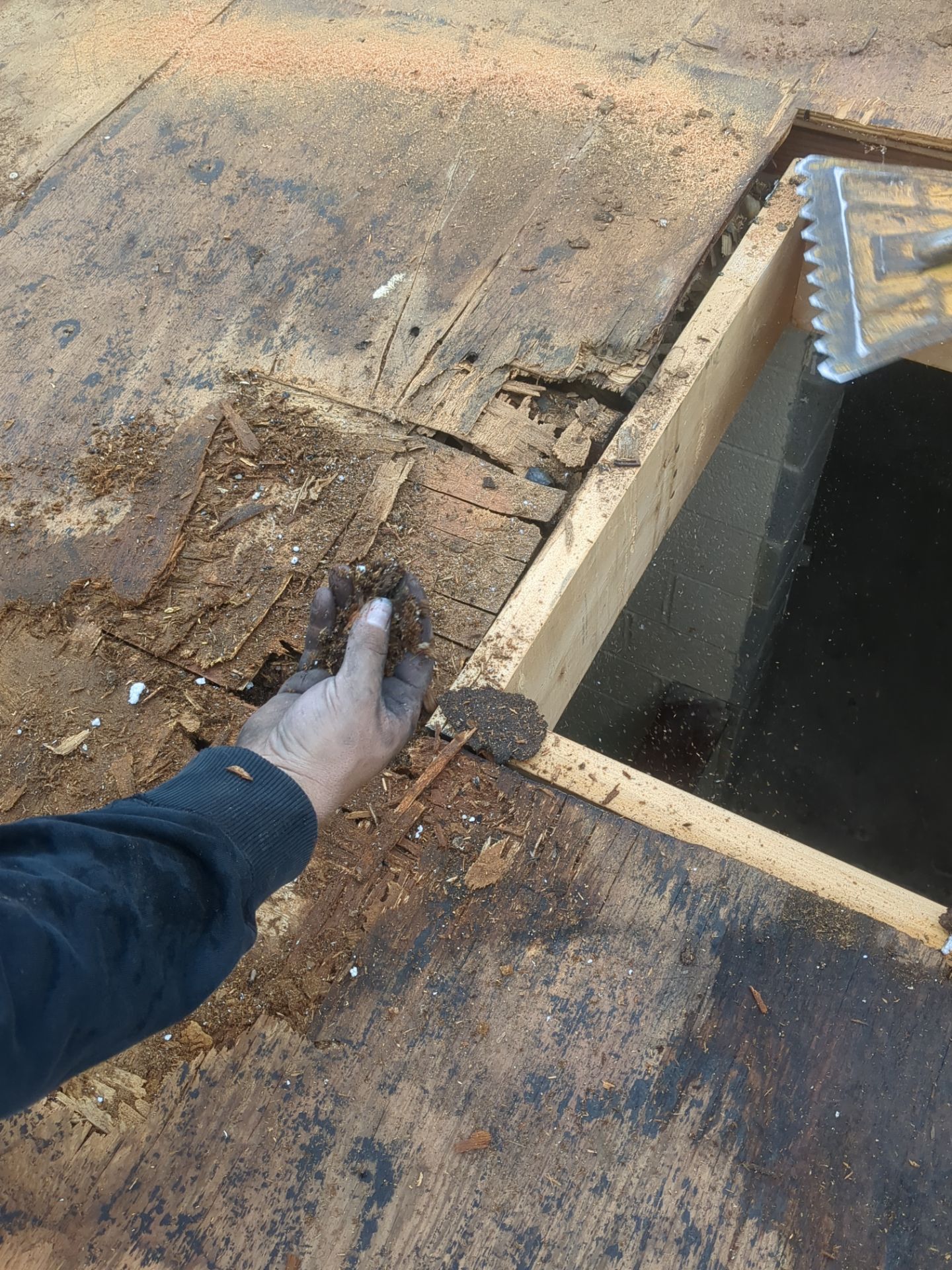 Commercial Roofing Installation using Duro-Last 50 mil PVC by 3 Daughters Construction 