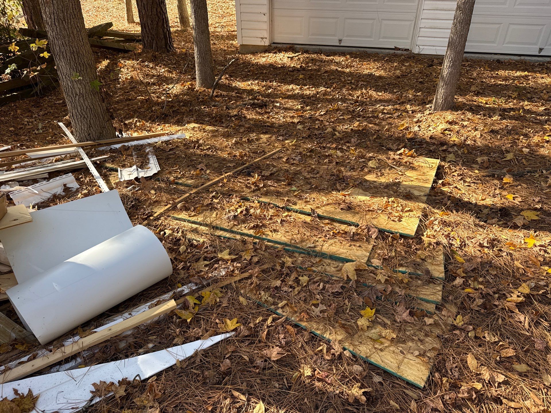 Project in Charlotte by Badger Hauling