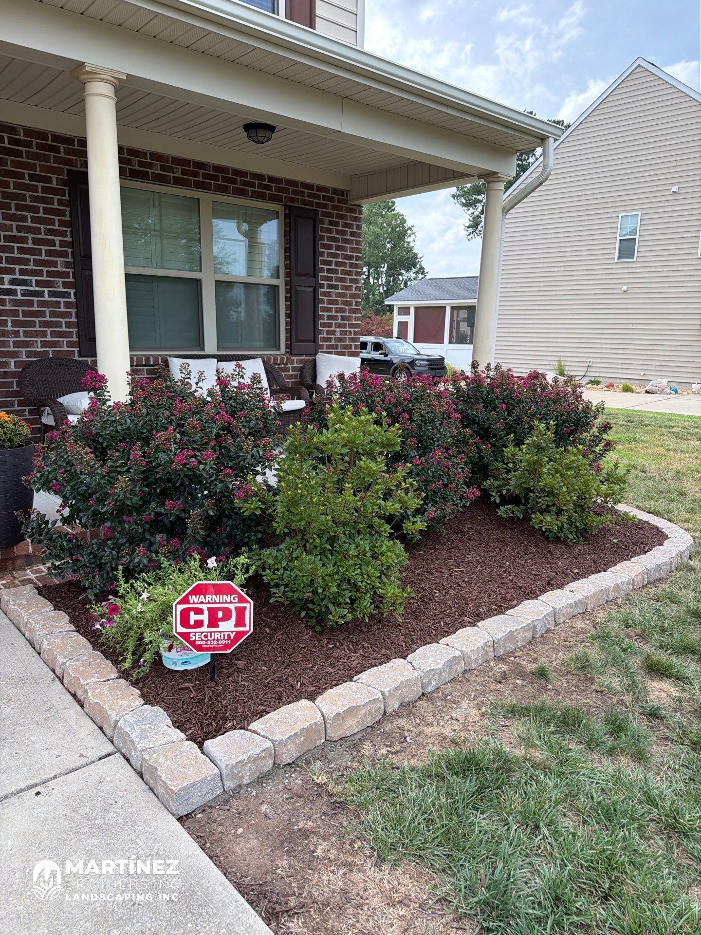 Improving garden beds in Durham by Martinez Brother’s Nc Landscaping Inc