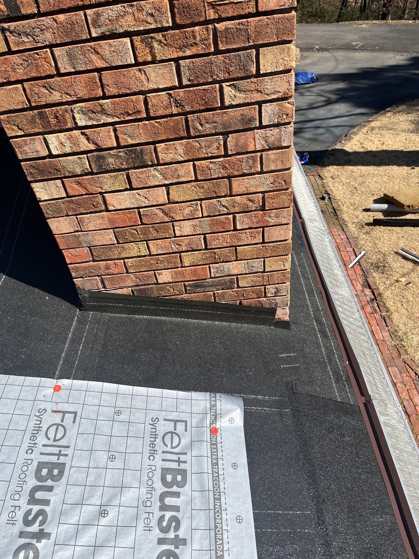 Residential Roof Replacement With GAF Architectural Shingles in Hot Springs by Temple Roofing and Exteriors