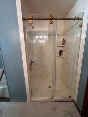 Remodel walk-in shower in San Antonio, 78229