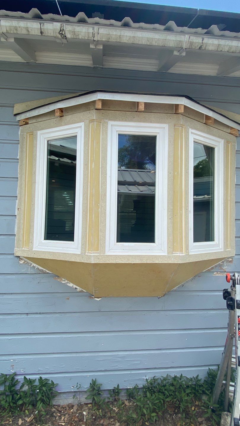Bay Beauty-Full Bay Windows by Bayfront Roofing and Construction