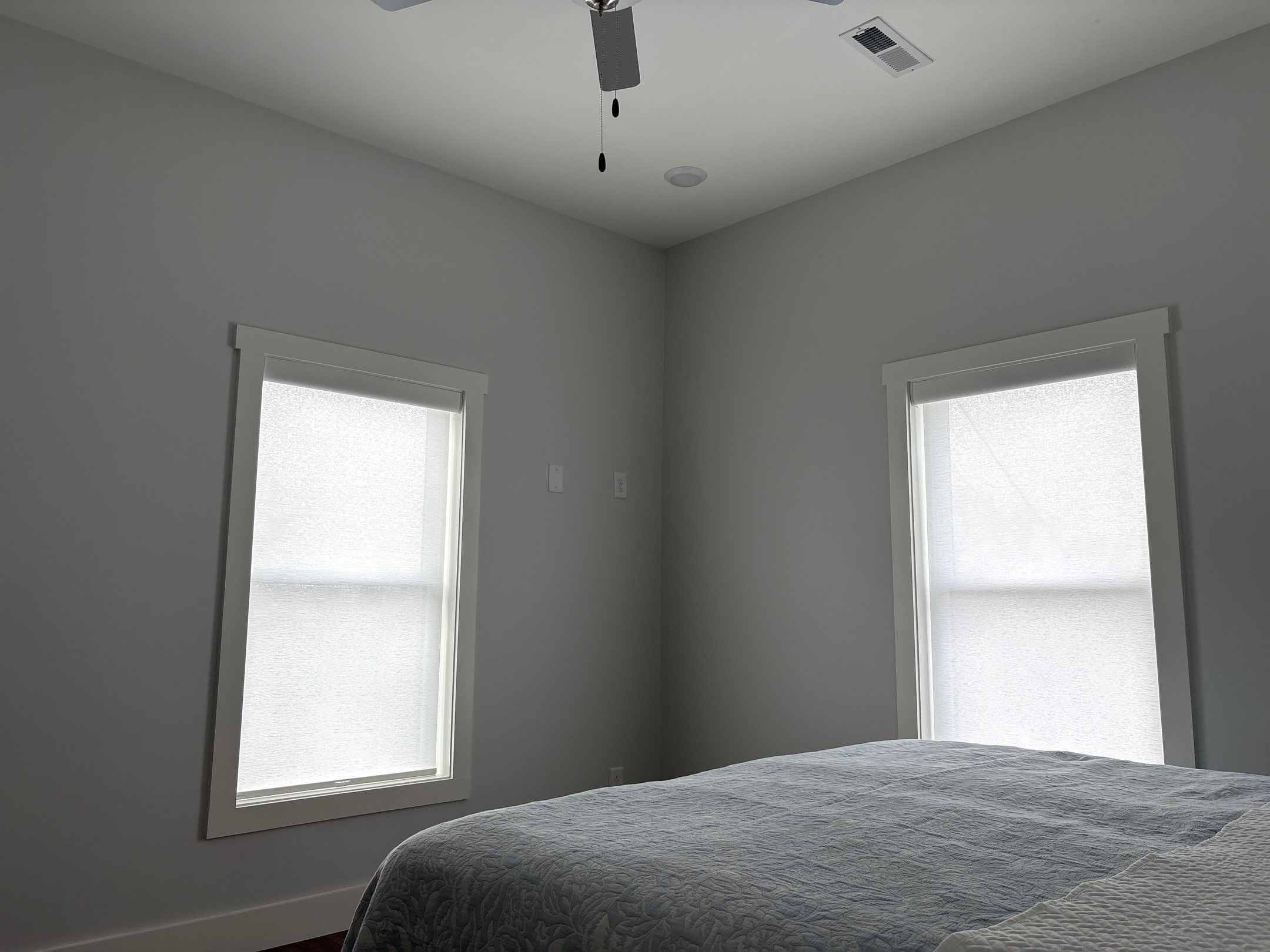 Roller Shades Project in Fayetteville by Blinds and Borders