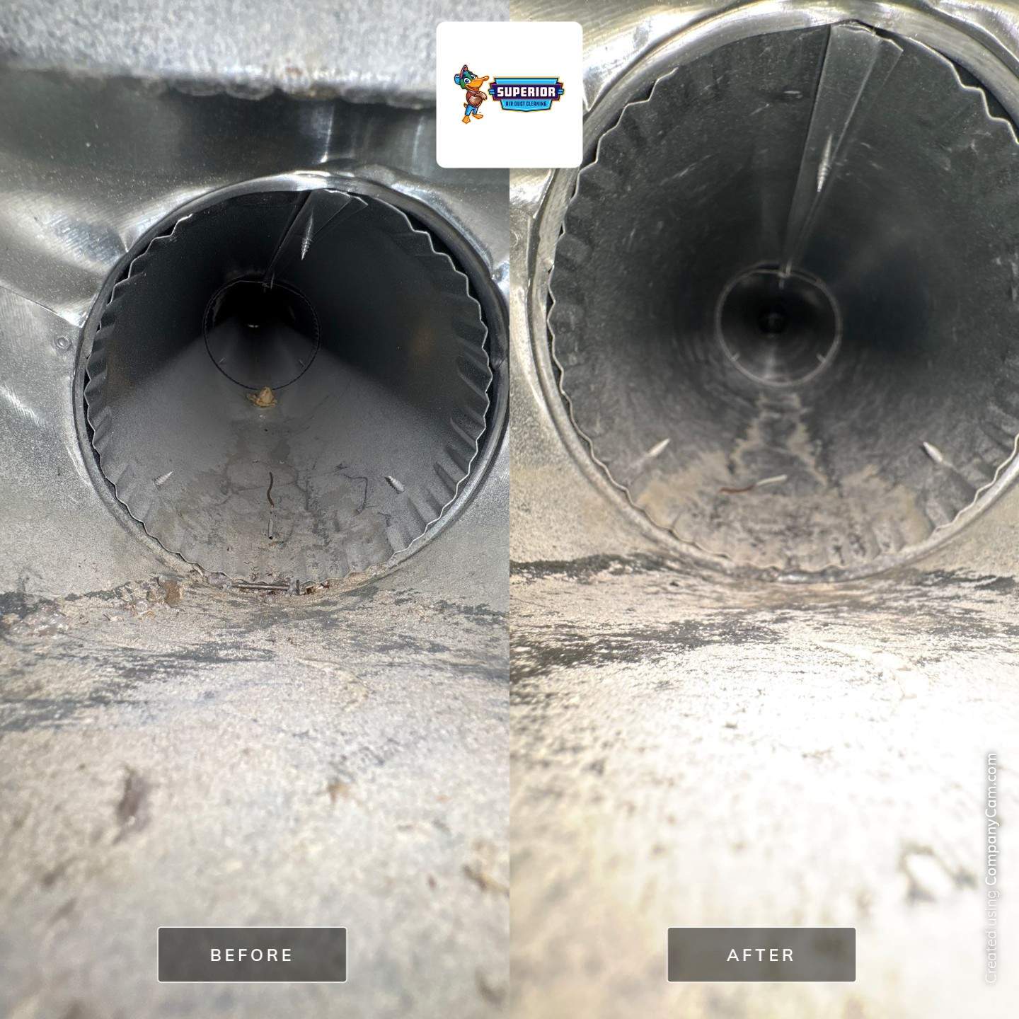 Air Duct Cleaning With a Vacuum Truck in New Castle, PA by Superior Air Duct Cleaning
