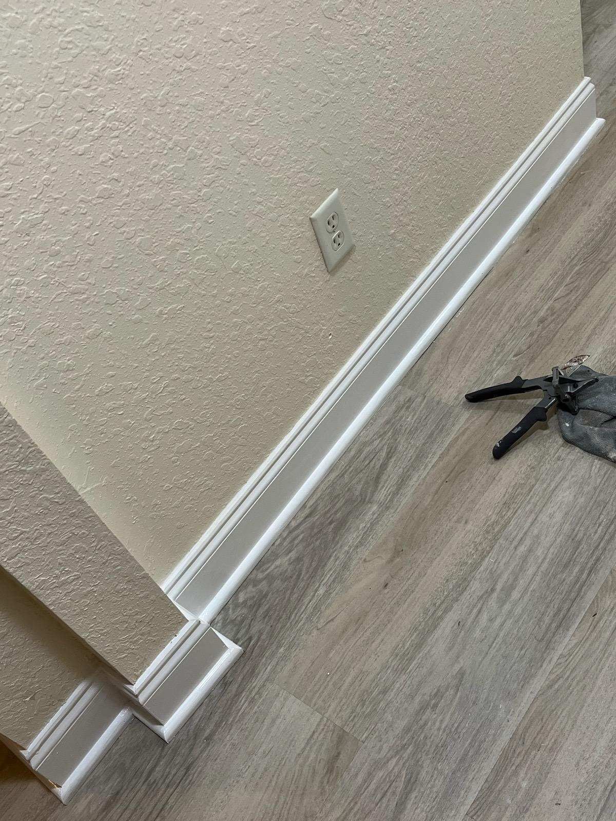 Home Remodel using LVP Flooring and Cabinets by HandyMangum