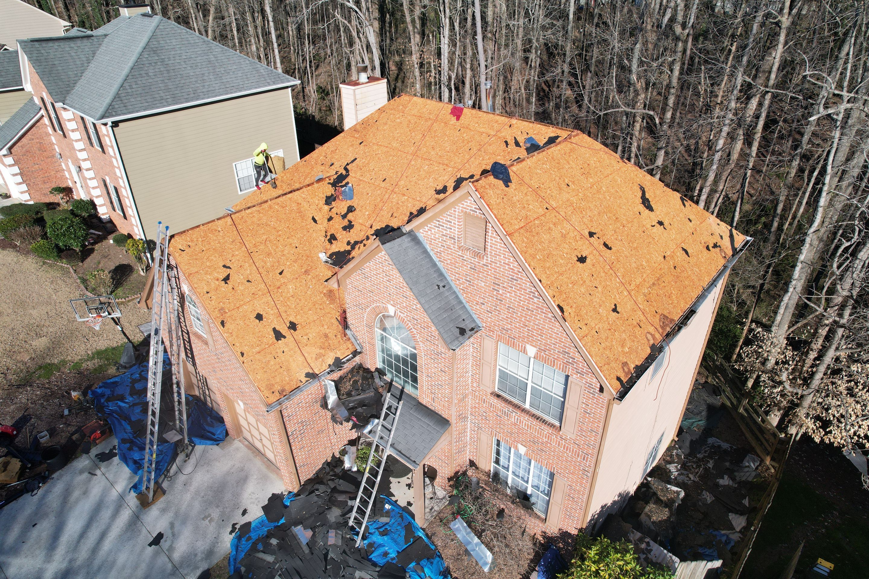 Residential Roofing Installation using Owens Corning by Inspector Roofing and Restoration