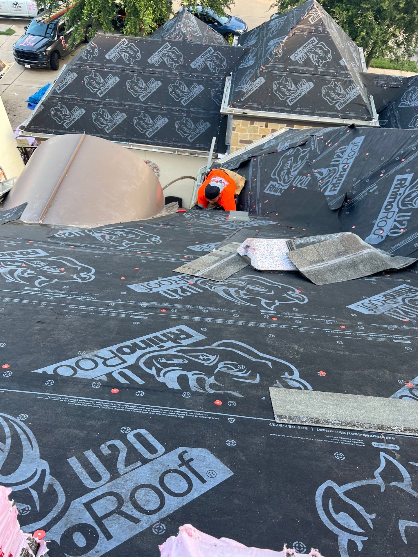 Residential Roofing Repair using Owen's Corning Duration (Lifetime) Shingles by Roof Repair Services LLC