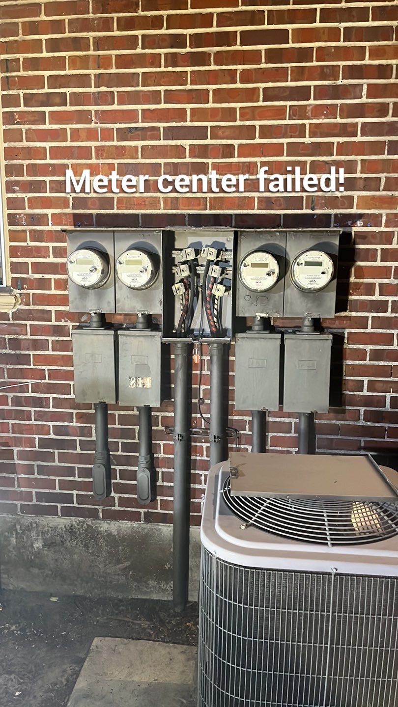 4 Gang Meter Center Replacement by JaxPowerPro