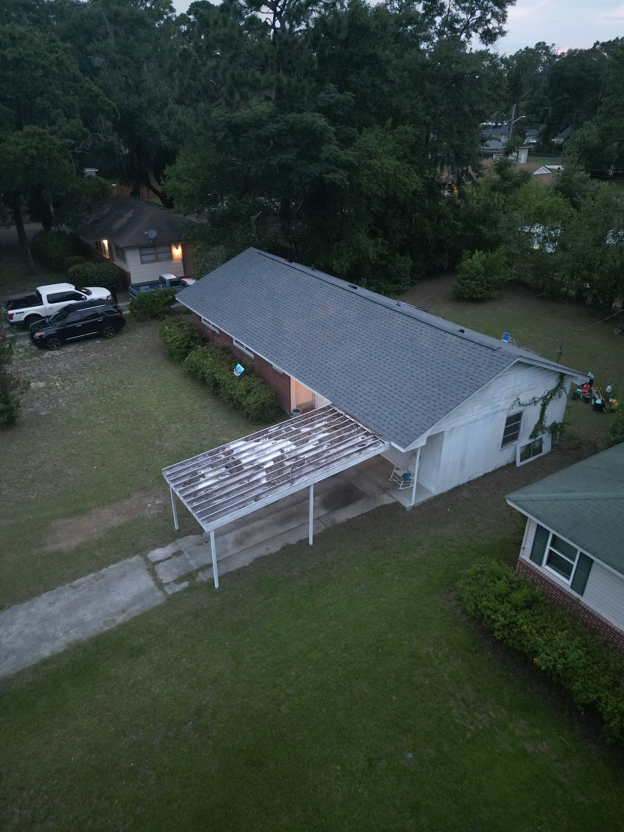 Residential Roofing Installation using Atlas Pinnacle Pristine Pewter by Talya Roofing