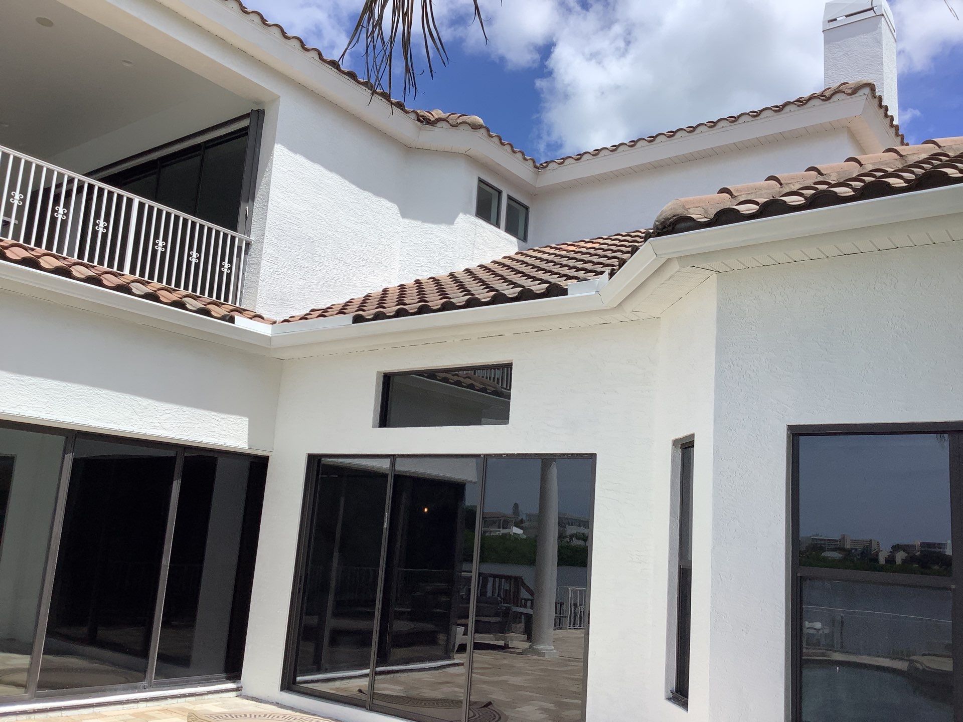 Custom Downspouts with Splash Guards in Sarasota FL by Gutter Professors