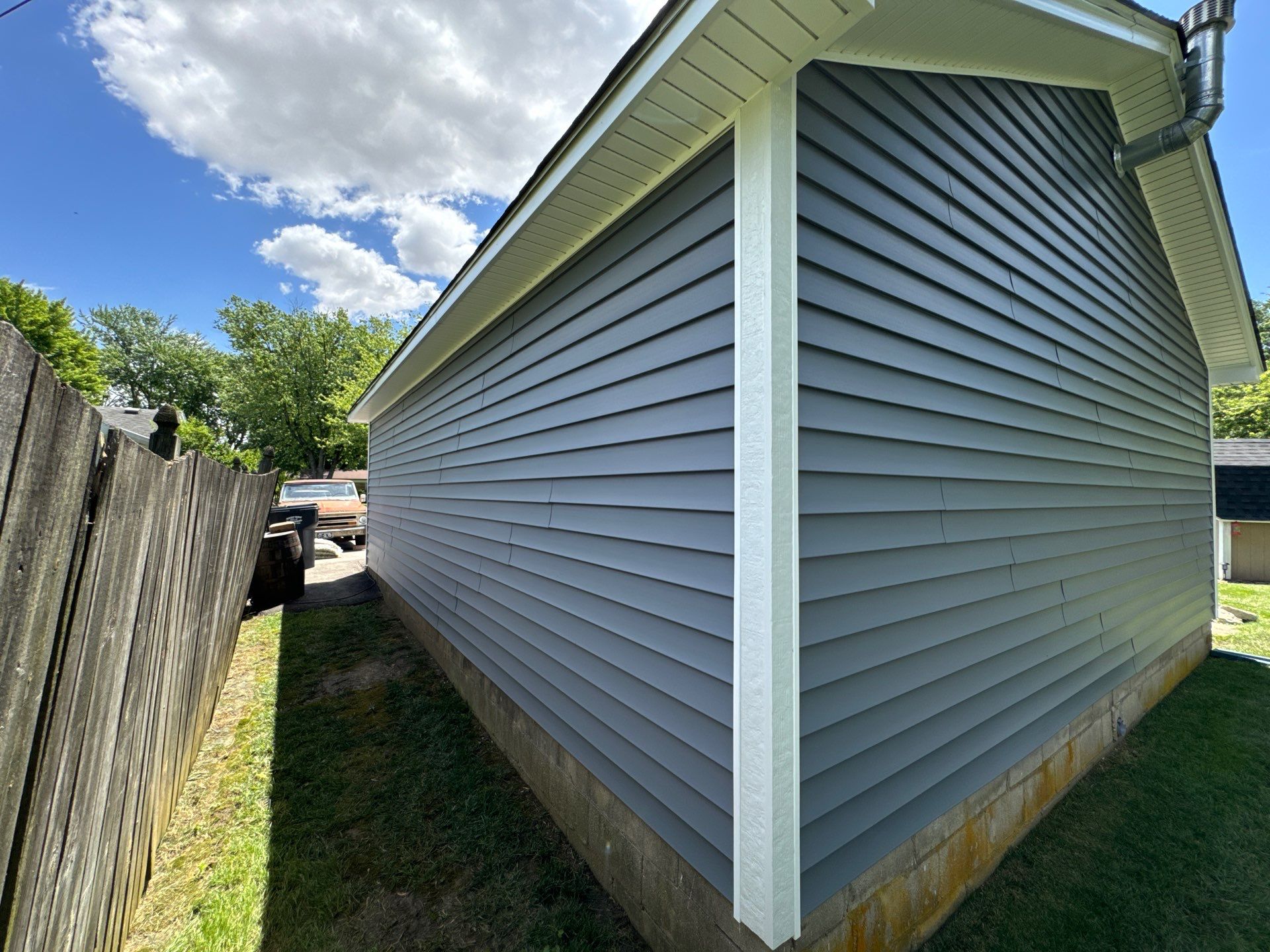Project in New Whiteland by Moss Roofing