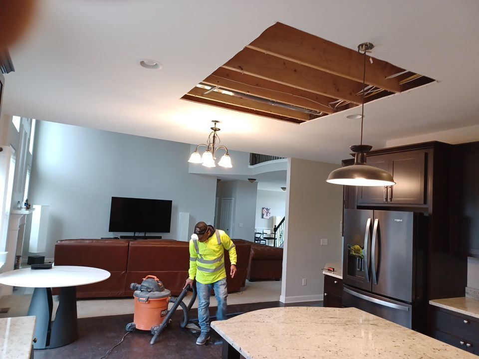 Project in South Lyon by EzDry Water Mitigation & Property Restoration