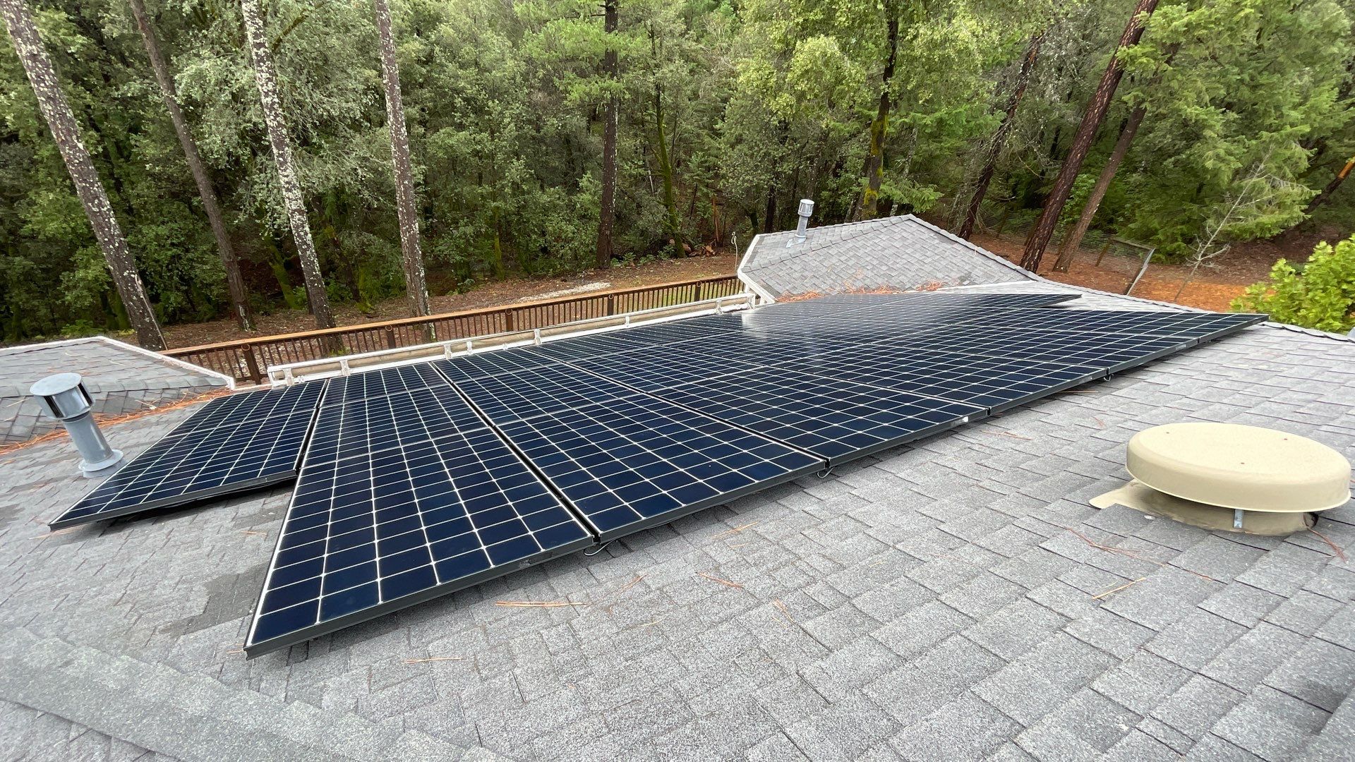 Solar Panel Installation using Solar Panels by Byers Enterprises 
