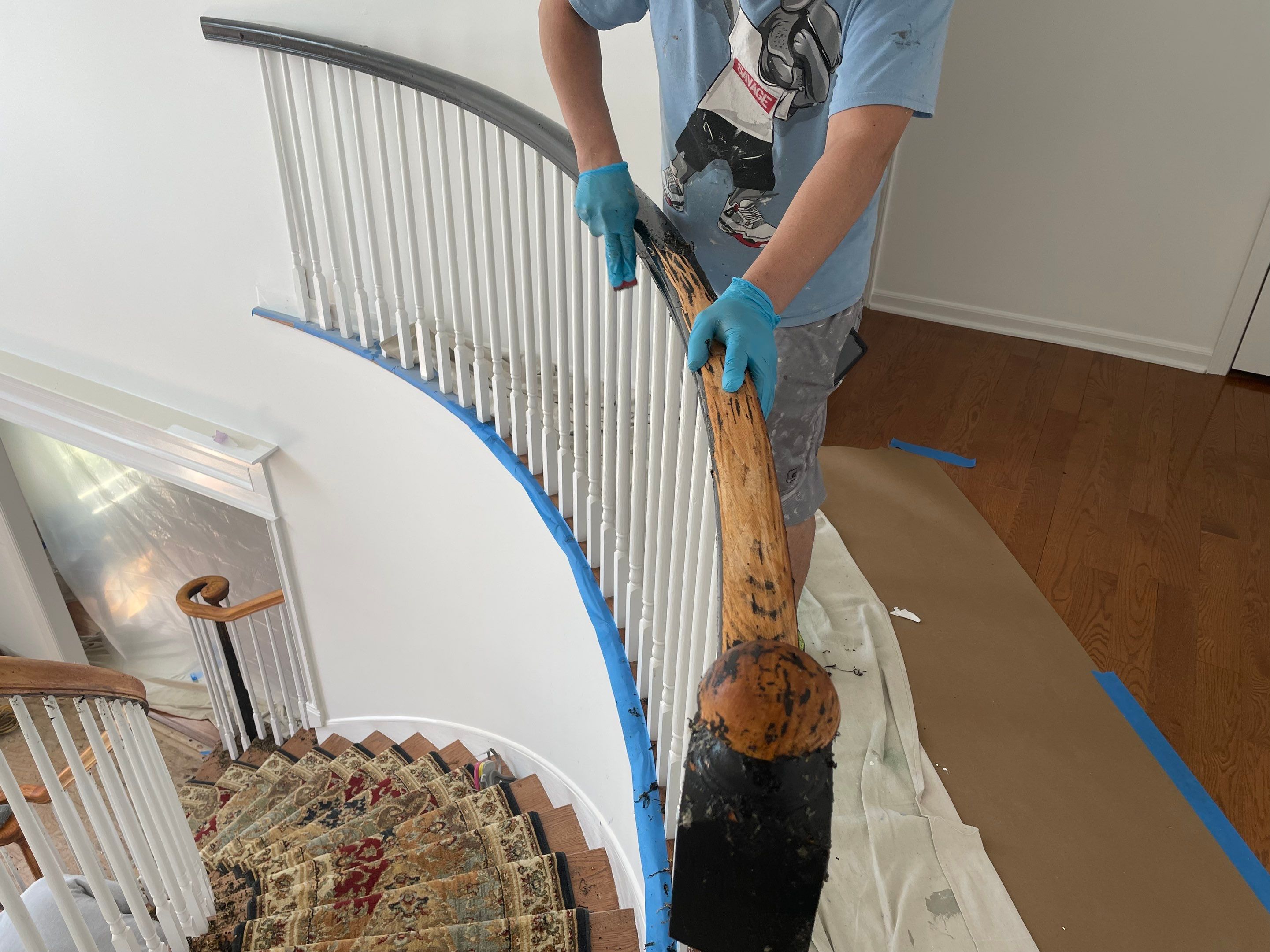 Home Remodel using Wood by Home Concepts Construction