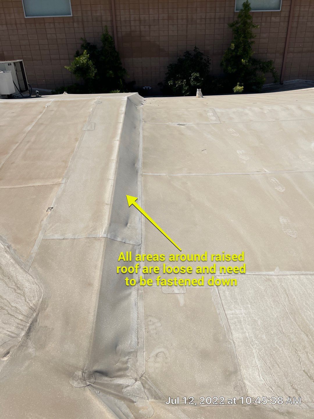 MR Roofing system using Benchmark/PUMA XL coatings over TPO single-ply roofing by Straight Edge Roofing Inc