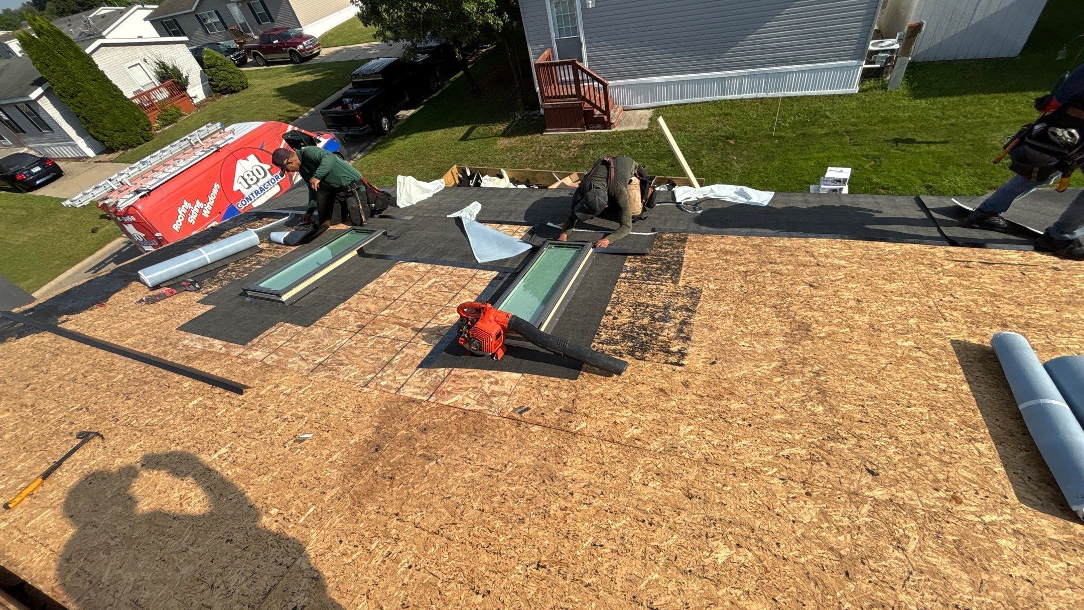 Roof Replacement using Owens Corning Sierra Gray by 180 Contractors