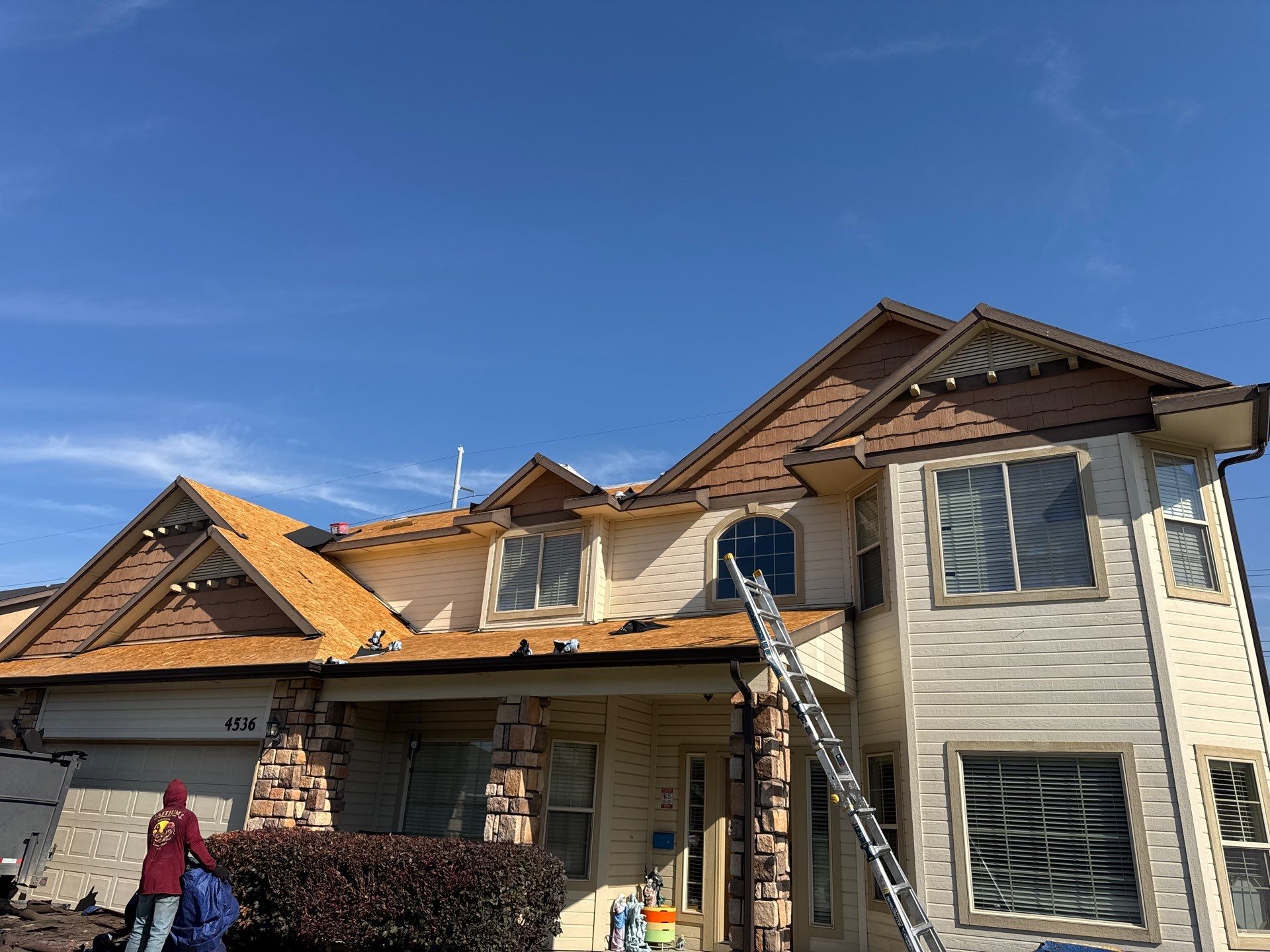 Full Residential Roof Replacement with Architectural Shingles in Meridian by Olive Roofing