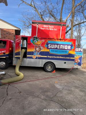 Air Duct Cleaning With a Vacuum Truck in Pittsburgh, PA