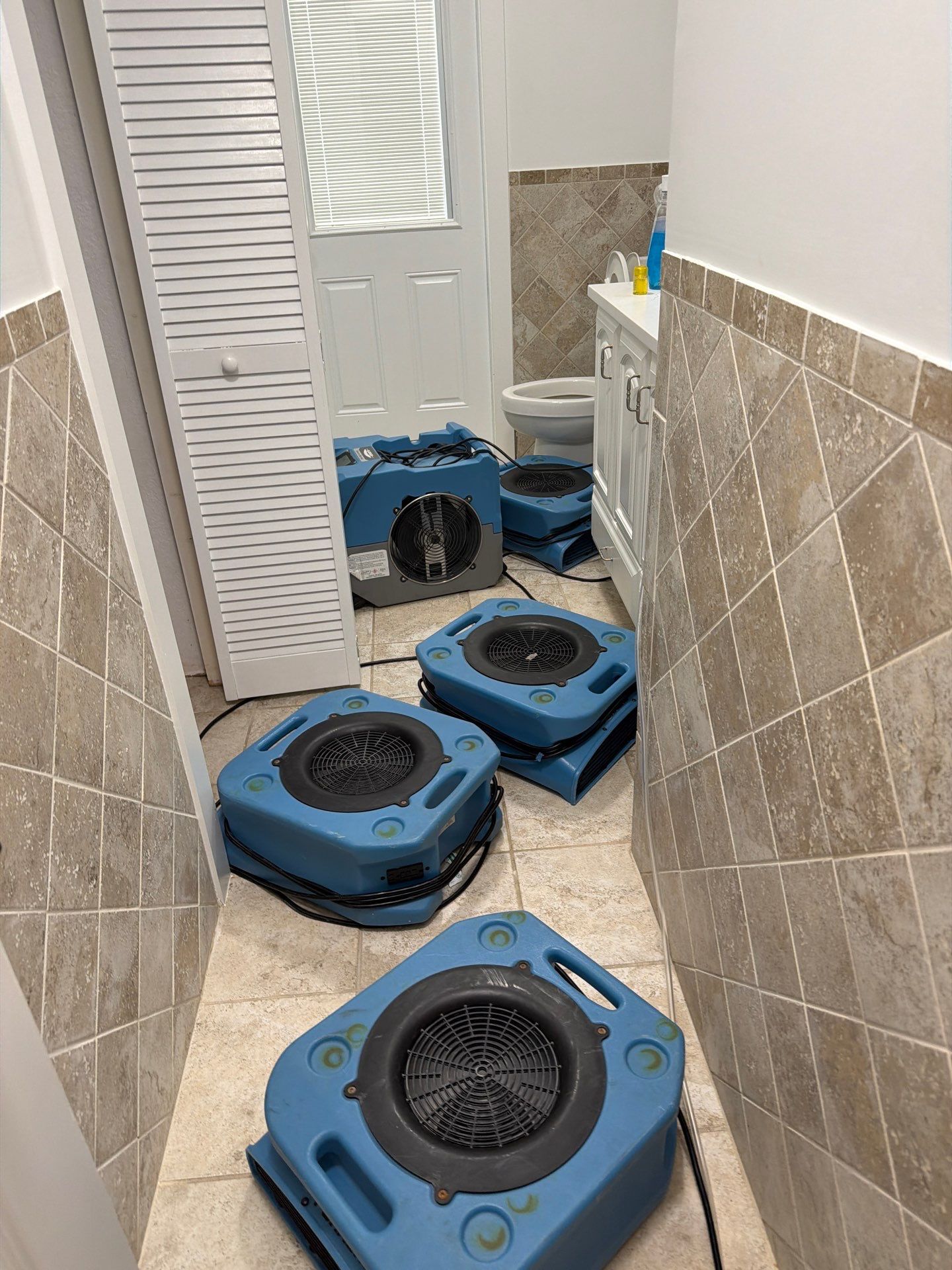 Water Damage Restoration and Moisture Mitigation for Residential Interior by SuperClean