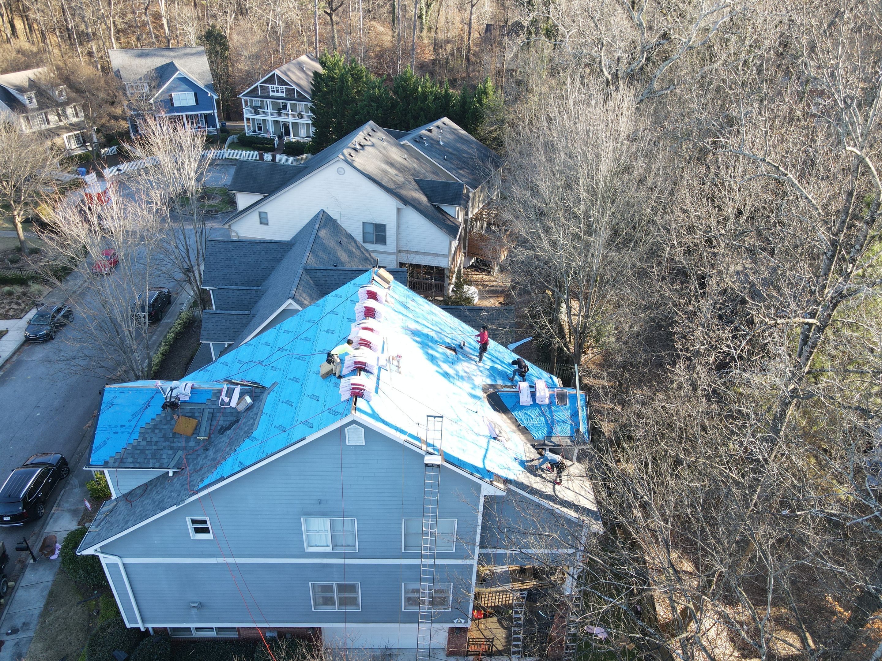 Residential Roofing Installation using Owens Corning by Inspector Roofing and Restoration