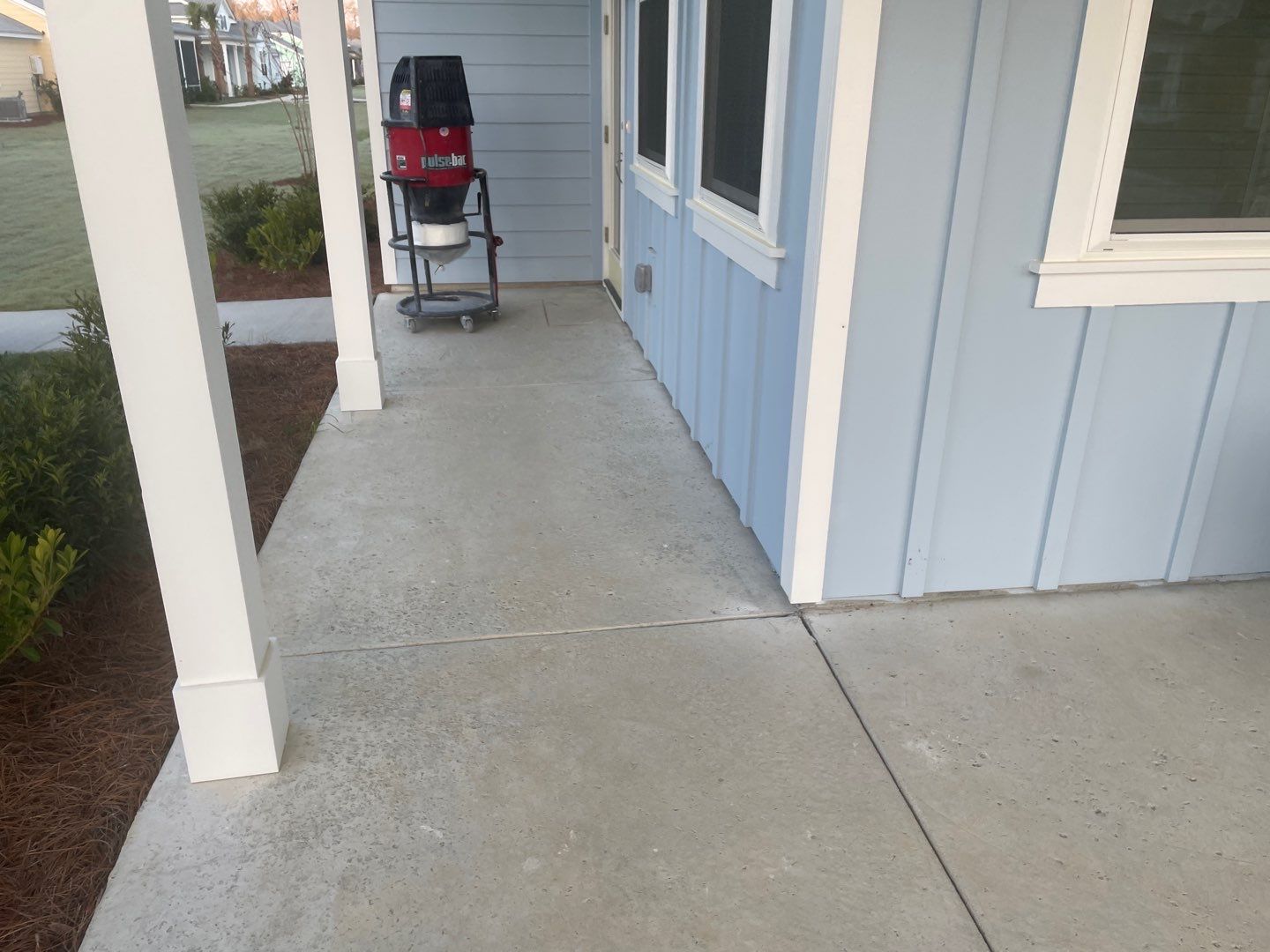 Front Patio Install by Innovative Concrete Coatings 