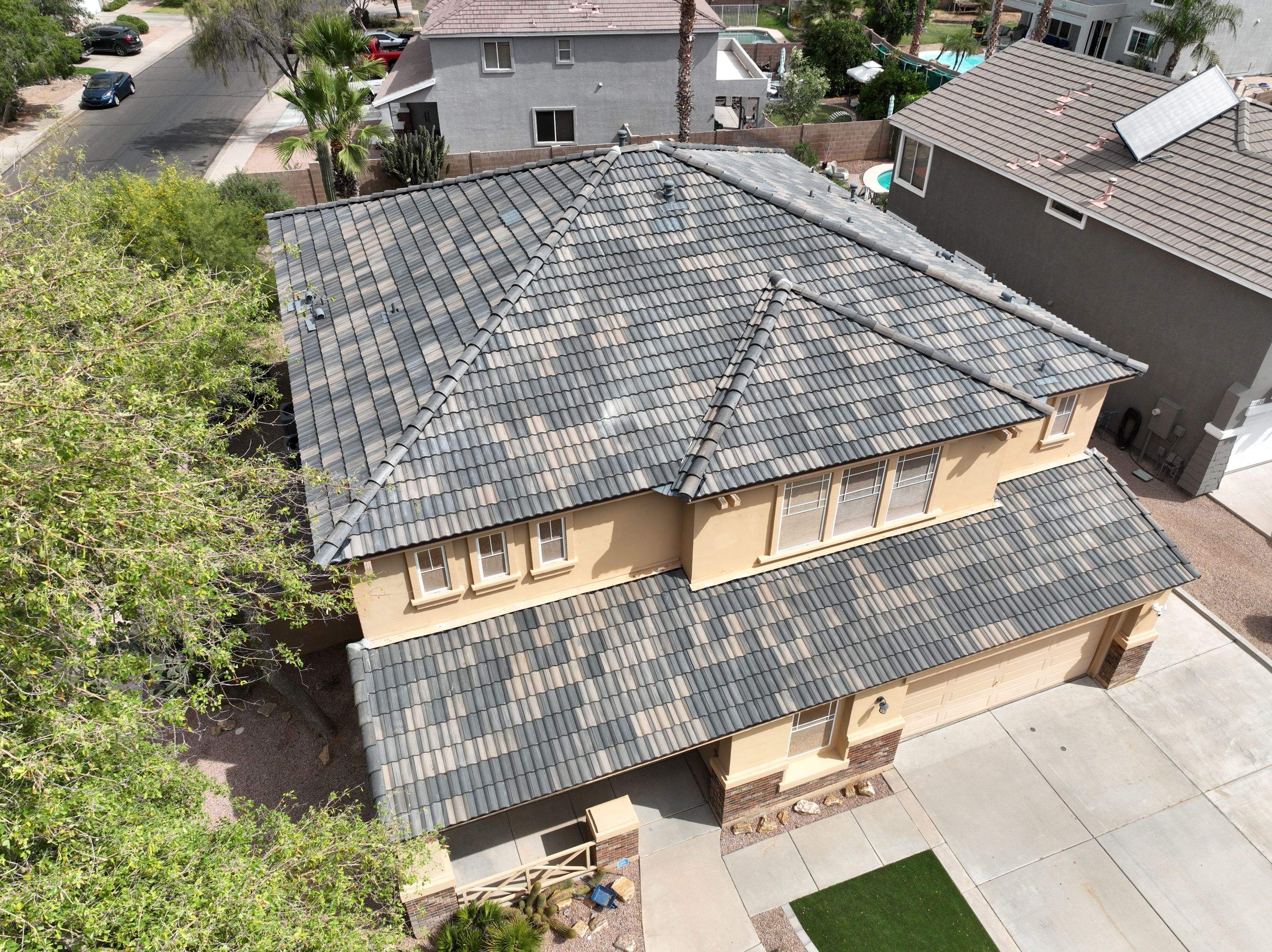 Tile Re-roof  by Mighty Dog Roofing East Valley