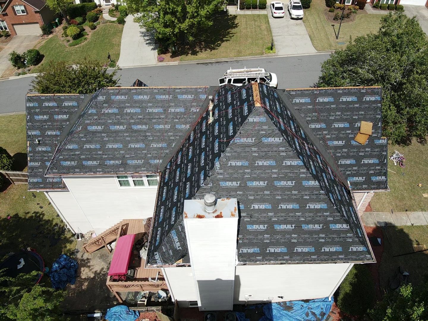 Residential Roofing Installation using Owens Corning by Inspector Roofing and Restoration