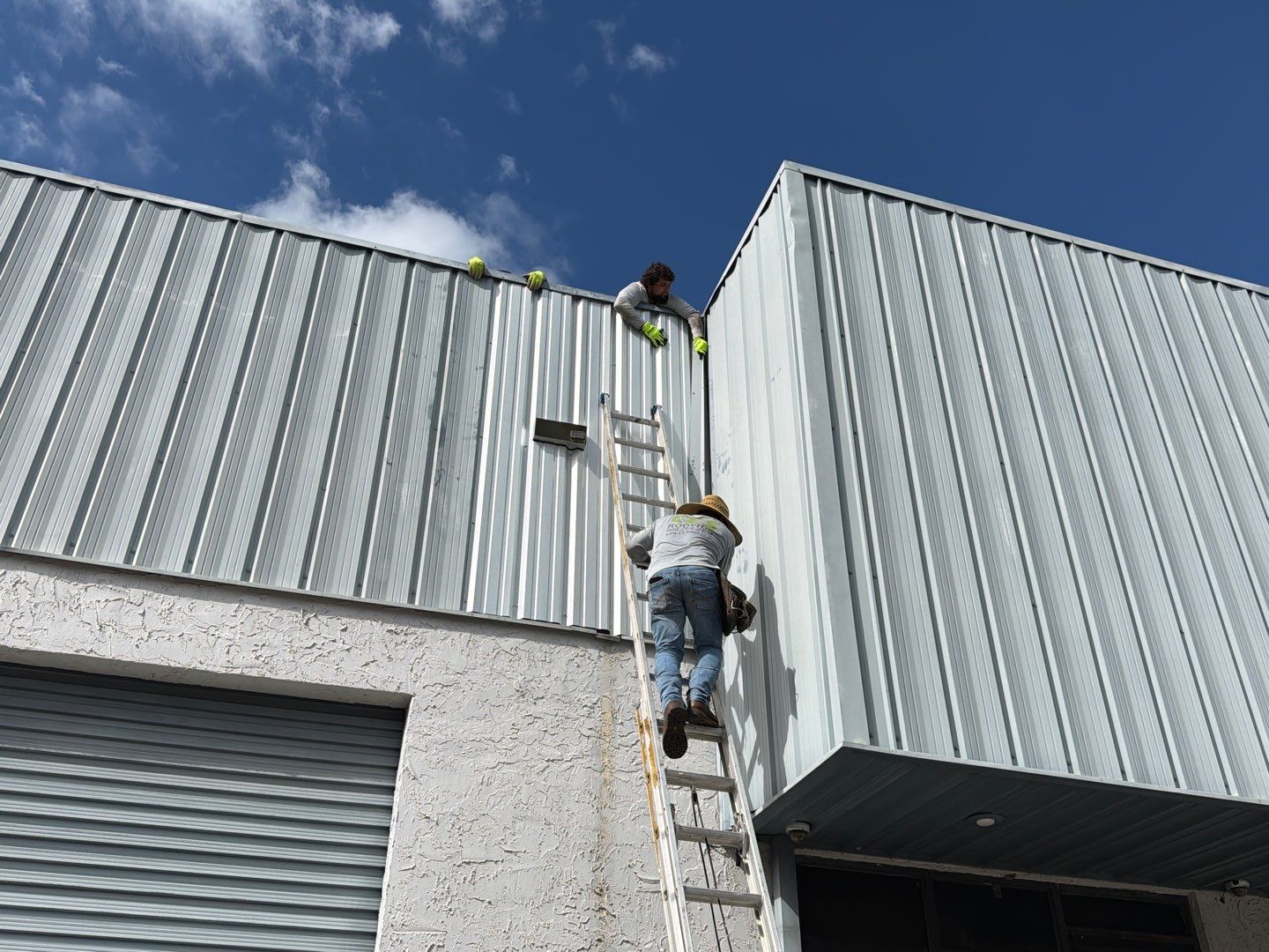 Orlando Commercial Metal Roof Restoration and Silicone Coating System by CES Roofing