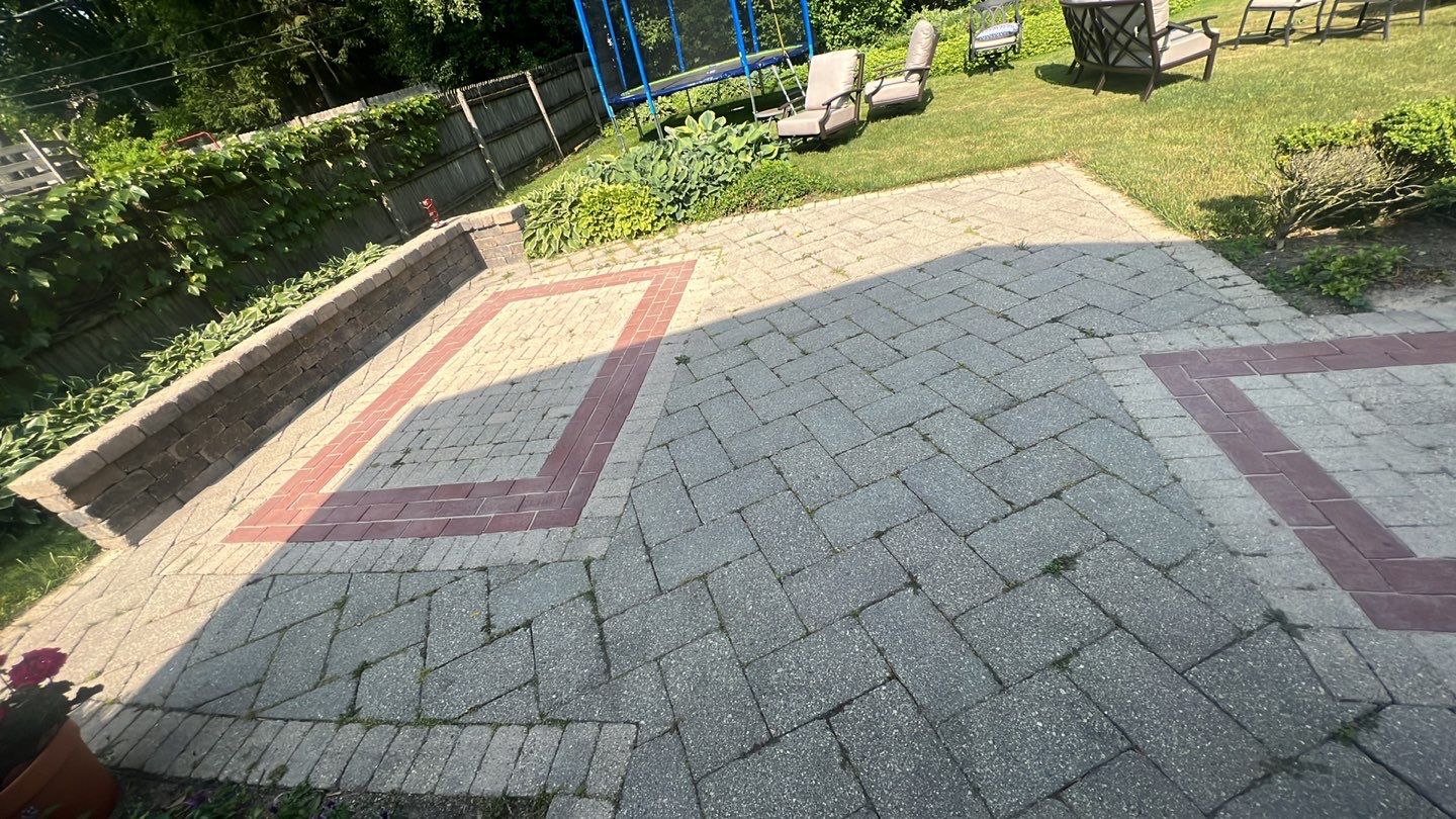 Brick paver clean, sand and seal.  using Surebond SB-1300 by Northern Power Washing LLC.