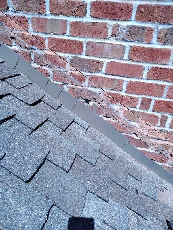 Asphalt Shingle Roof Repair and Chimney Flashing in Overland Park by Summit Roofing