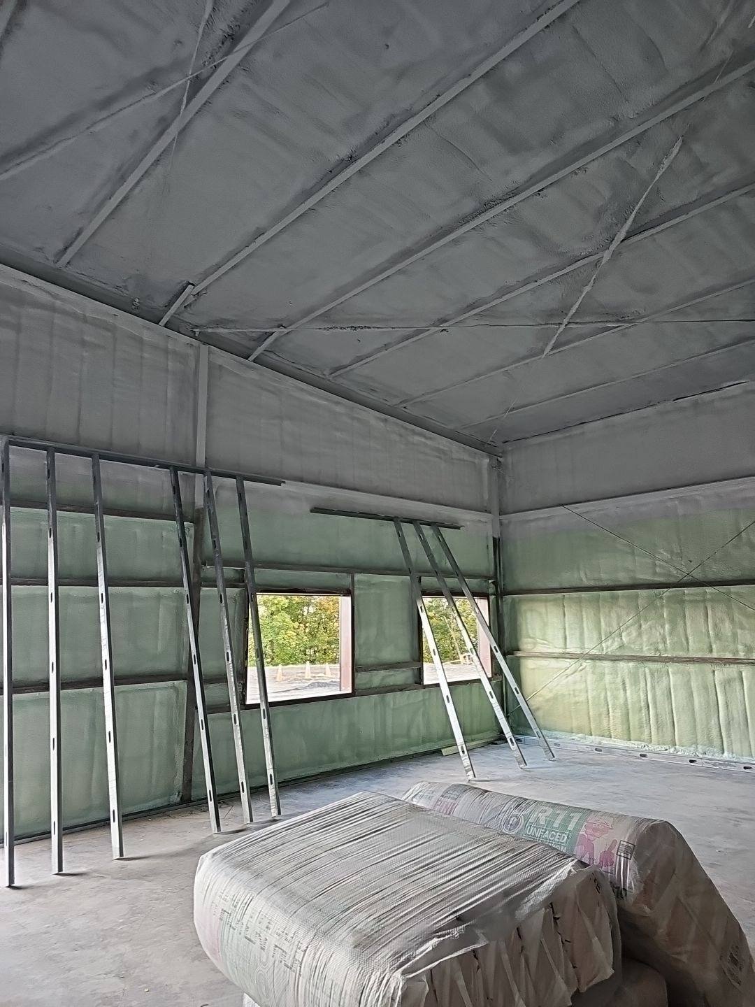 Commercial Building using Closed Cell Spray Foam by NYS Foam & Energy