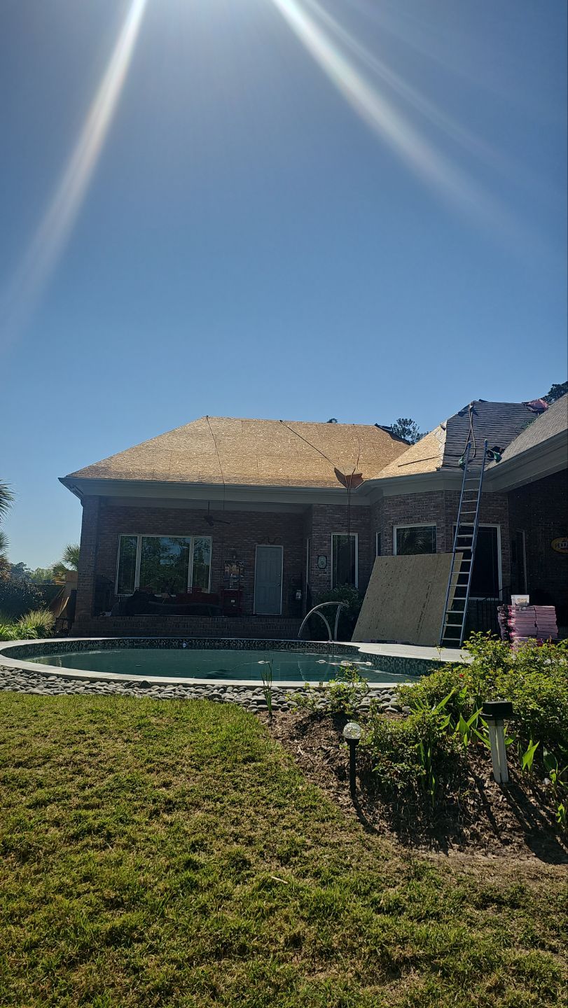 Residential Roofing Installation using Owens Corning Duration Midnight Plum by Indigo State Roofing