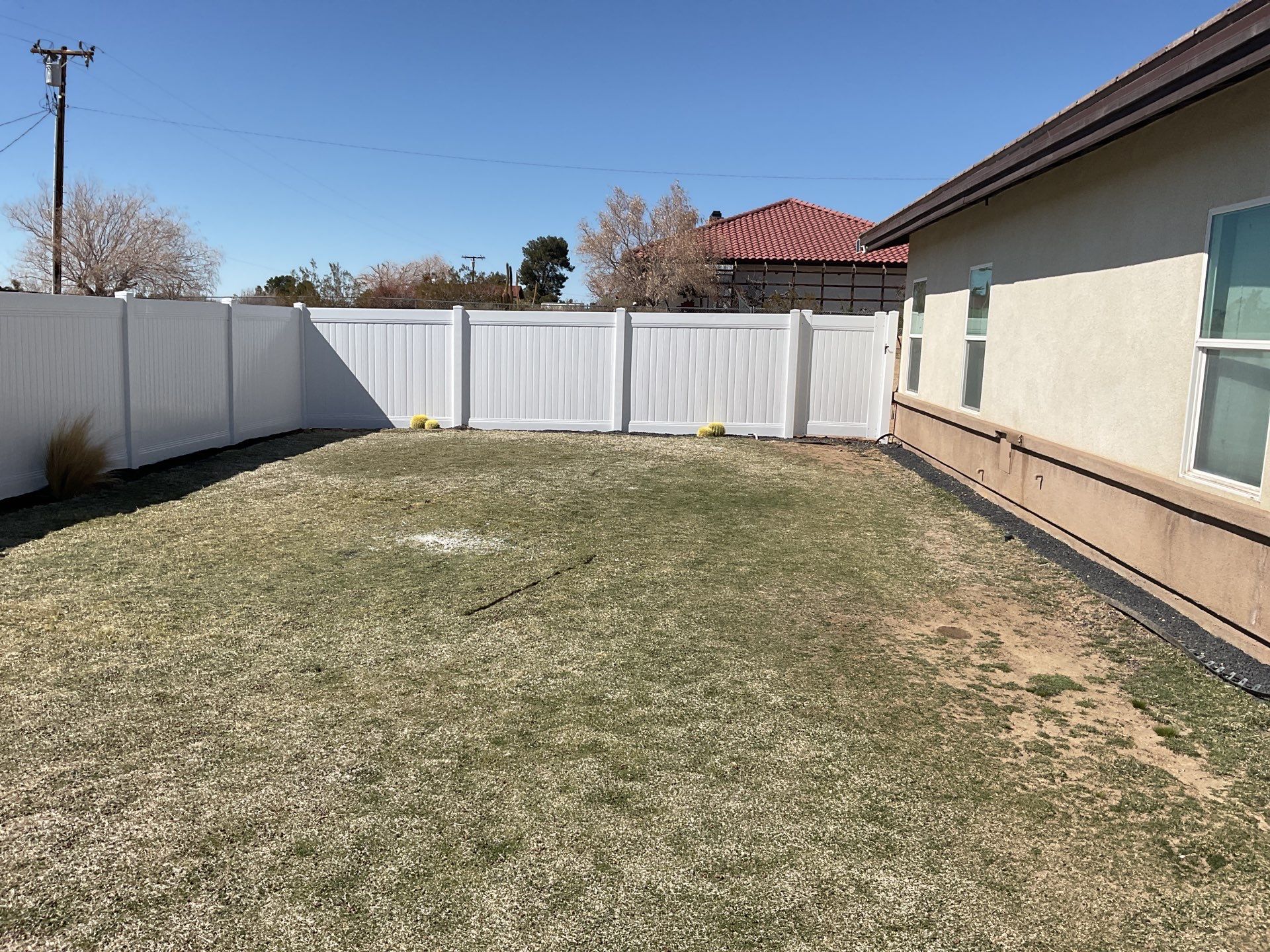 Fence Installation using Vinyl by Fence Guys Inc.