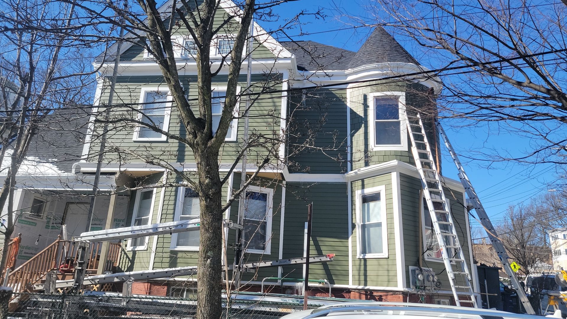 New Fibercement siding by UBrothers Construction