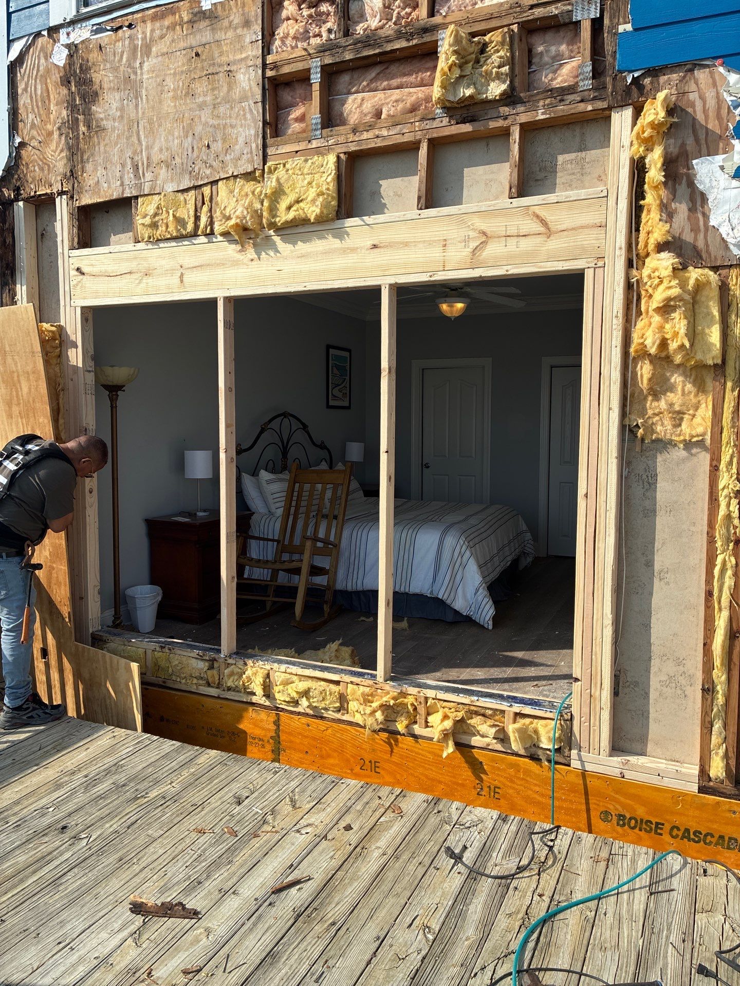 Oceanfront Structural Repair and Exterior Rebuild in Oak Island NC | RGR Construction and Roofing, LLC by RGR Construction and Roofing, LLC