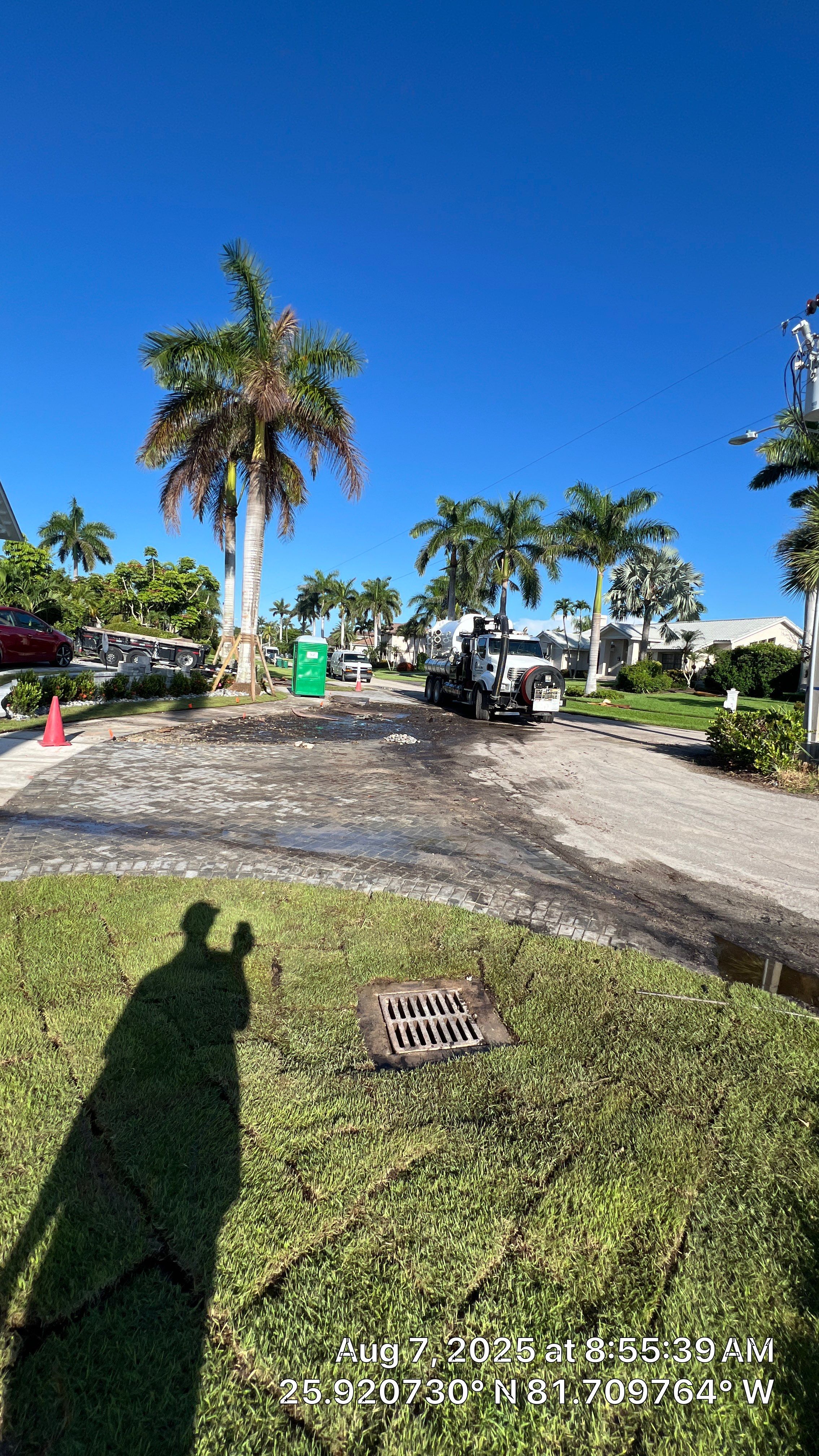 New Residential Construction Stormwater System Cleaning by APS Power & Water