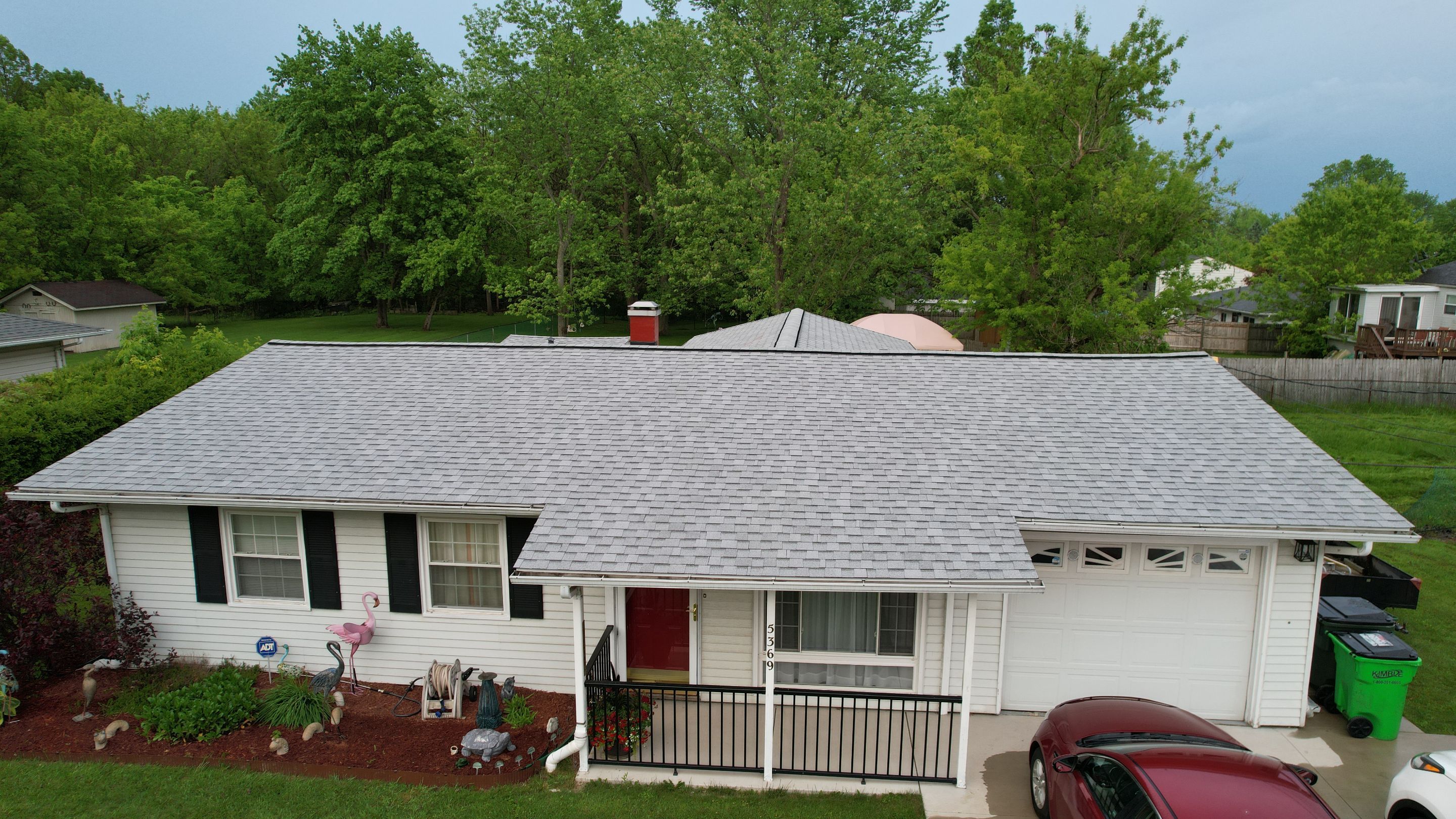 Atlas Pinnacle, Color, Oyster Shell, Drip Edge, Color, White by Eagle Eye Roofing