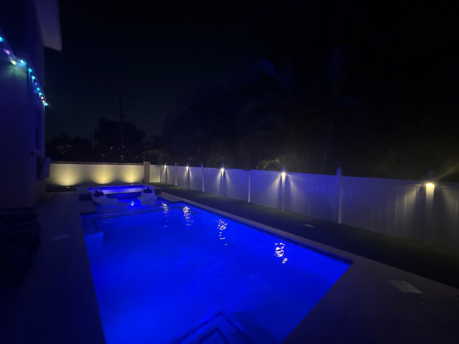 Full Architectural and Color-Changing Landscape Lighting in St. Petersburg by Elegant Accents