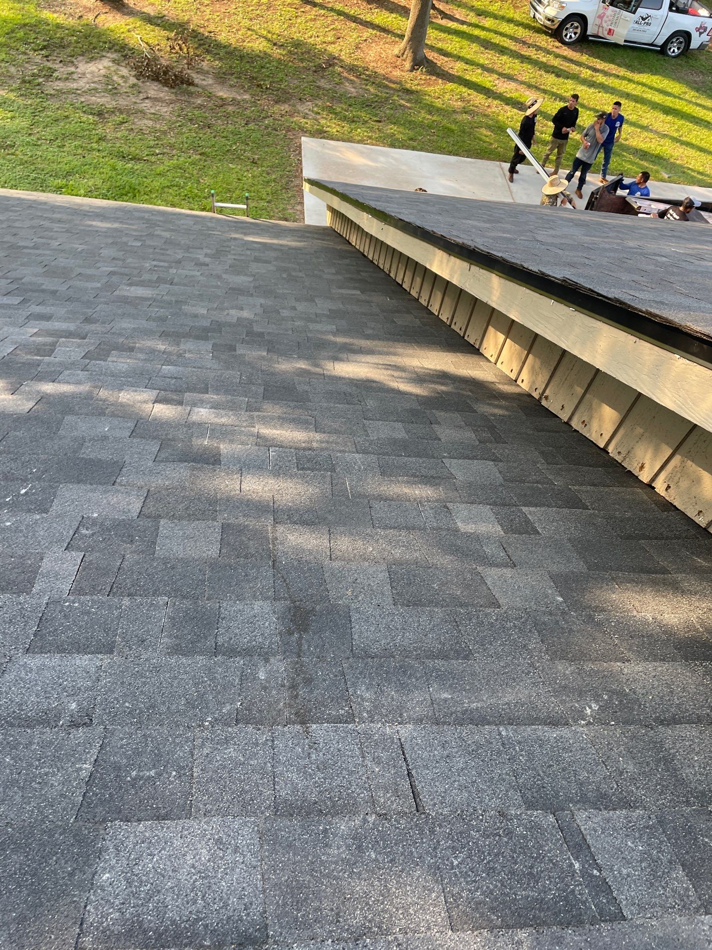 Residential Roofing Installation using Owen's Corning Duration (Lifetime) Shingles by Roof Repair Company