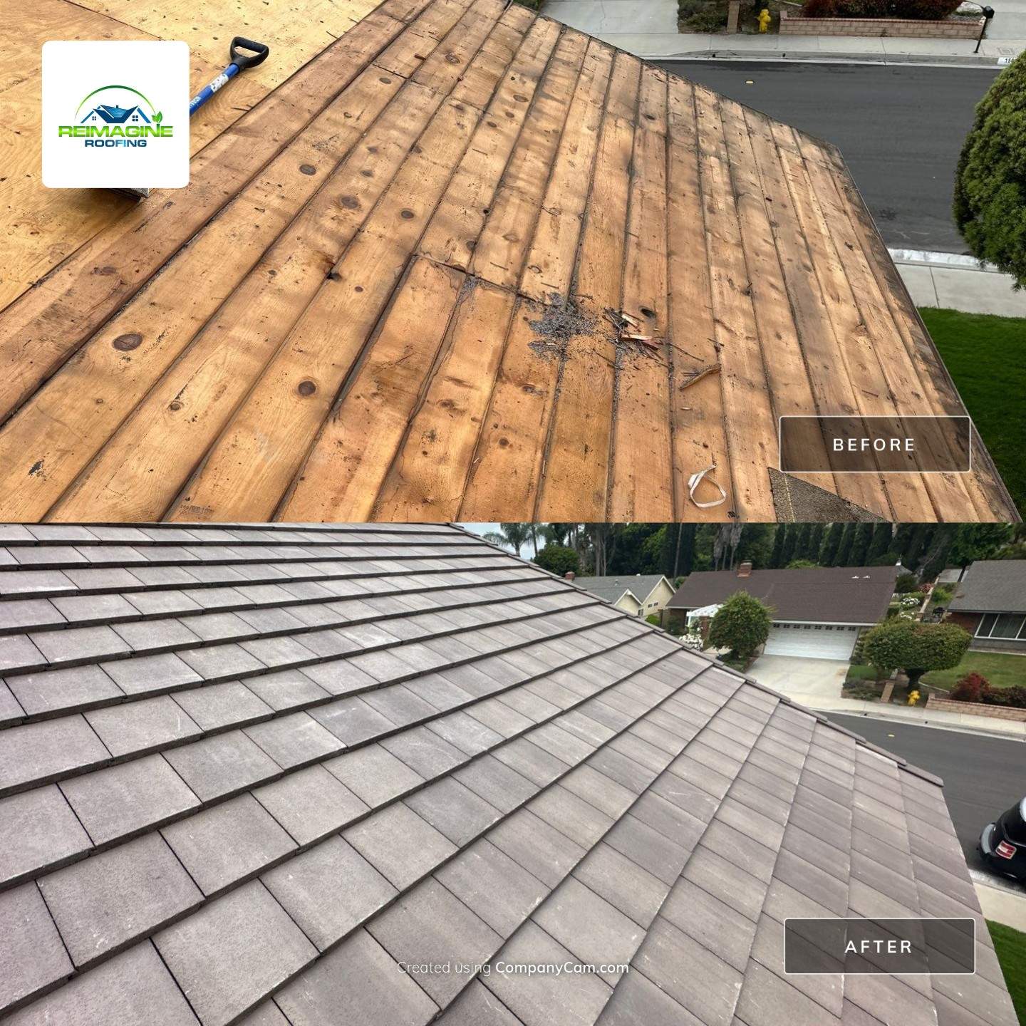 Light Gray Blend Tile by Reimagine Roofing