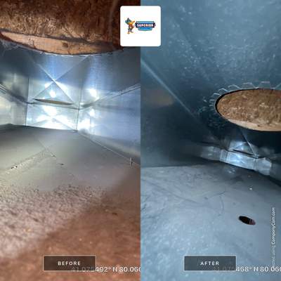 Air Duct Cleaning With a Vacuum Truck in Slippery Rock, PA