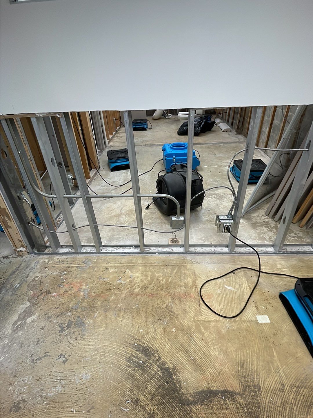 Project in West Bloomfield Township by EzDry Water Mitigation & Property Restoration