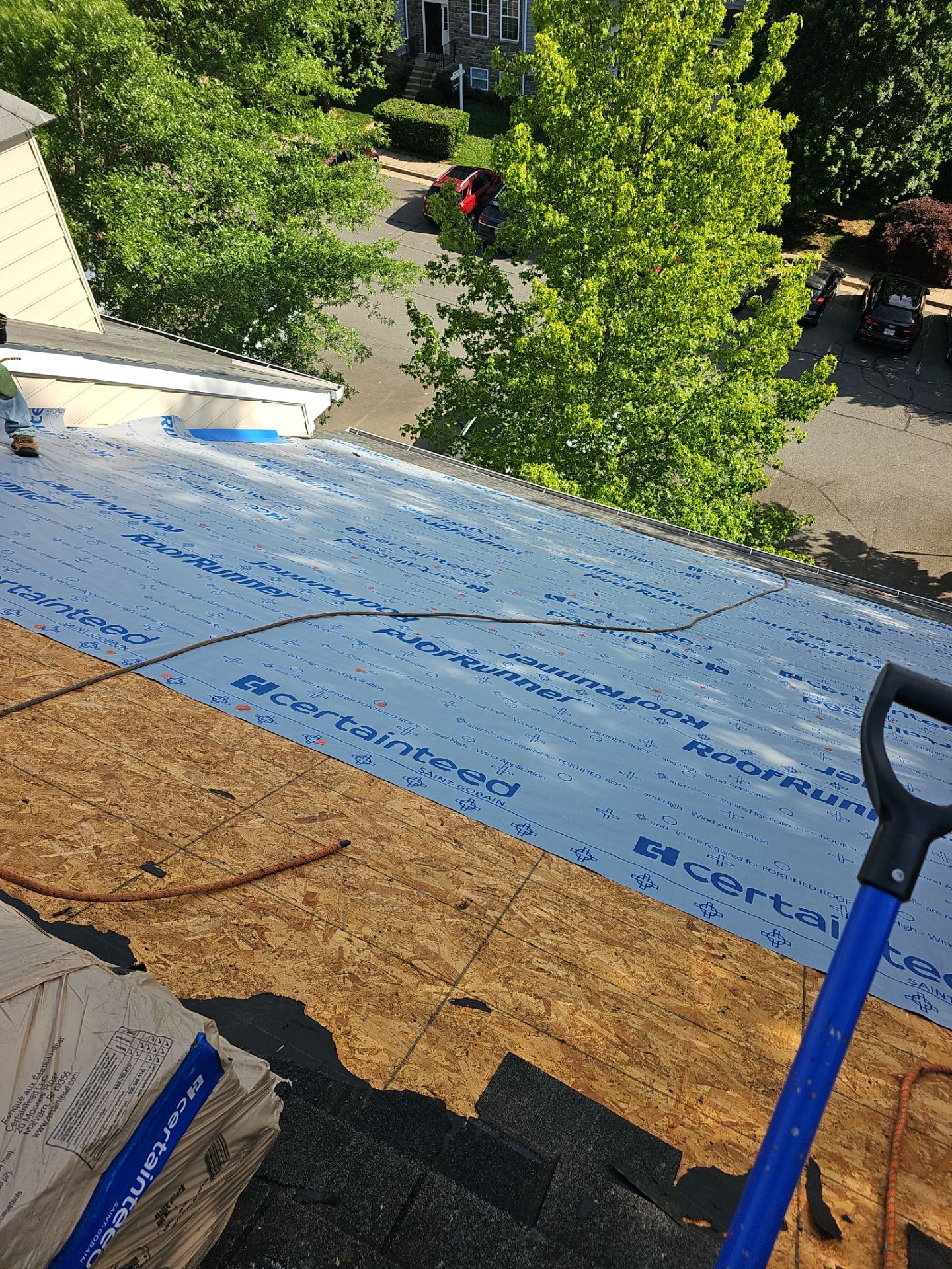 Roof Replacement - Moire Black by Winchester Roofing