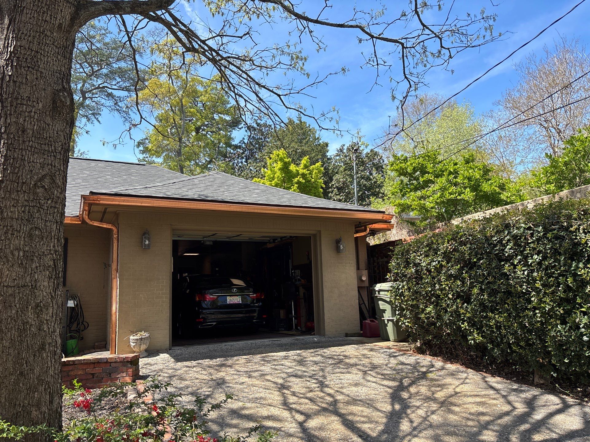 Onyx Black Shingle w/ Copper Upgrades by IAM Roofing LLC