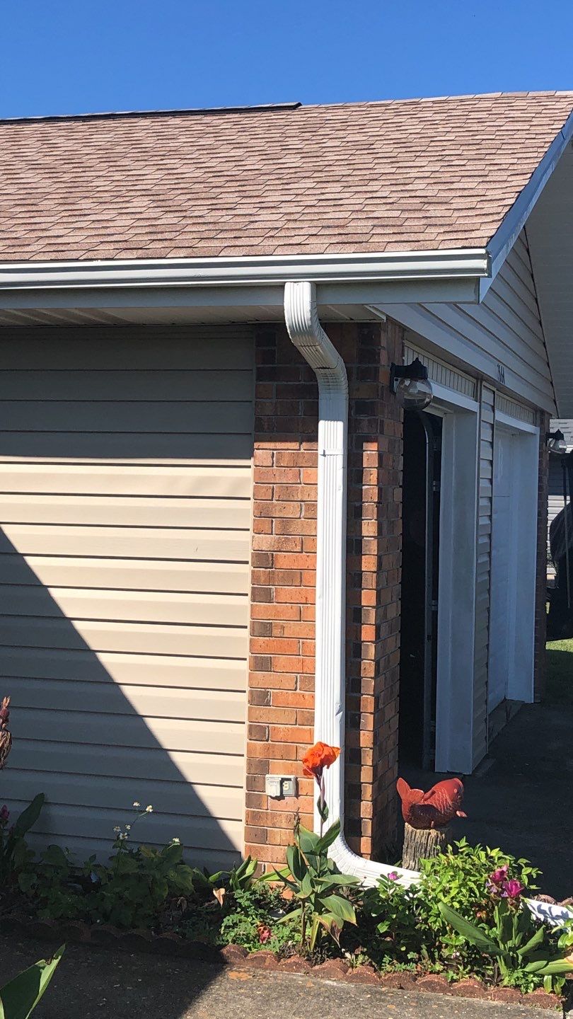 Gutter Installation using K-Style Gutters by Gutter Professors