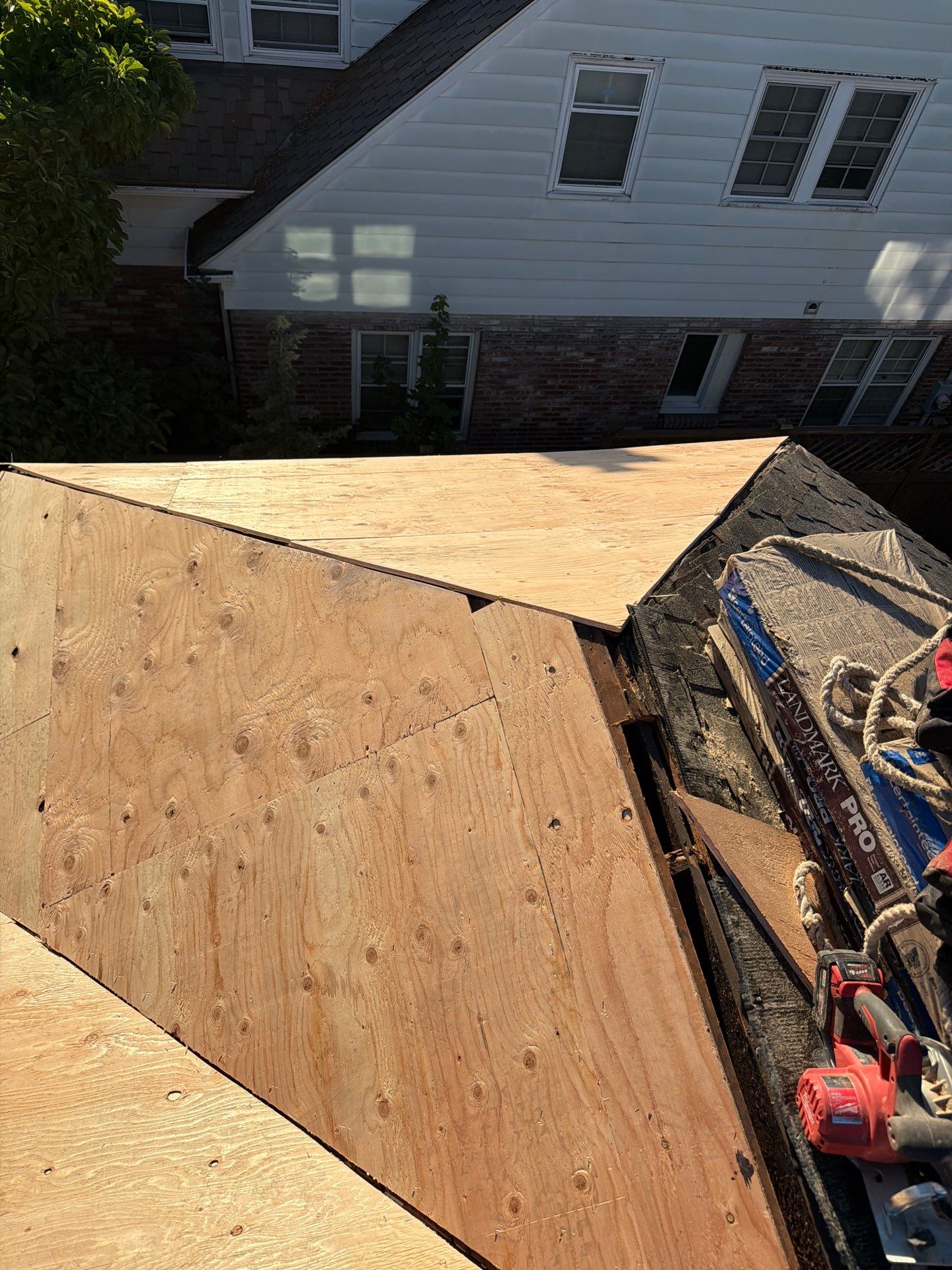 Residential Roofing Installation using GAF HDZ Shingles by Roofing Formula LLC