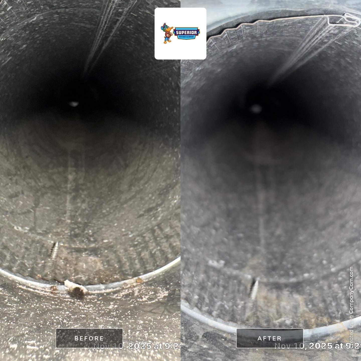 Air Duct Cleaning With a Vacuum Truck in Grove City, PA by Superior Air Duct Cleaning