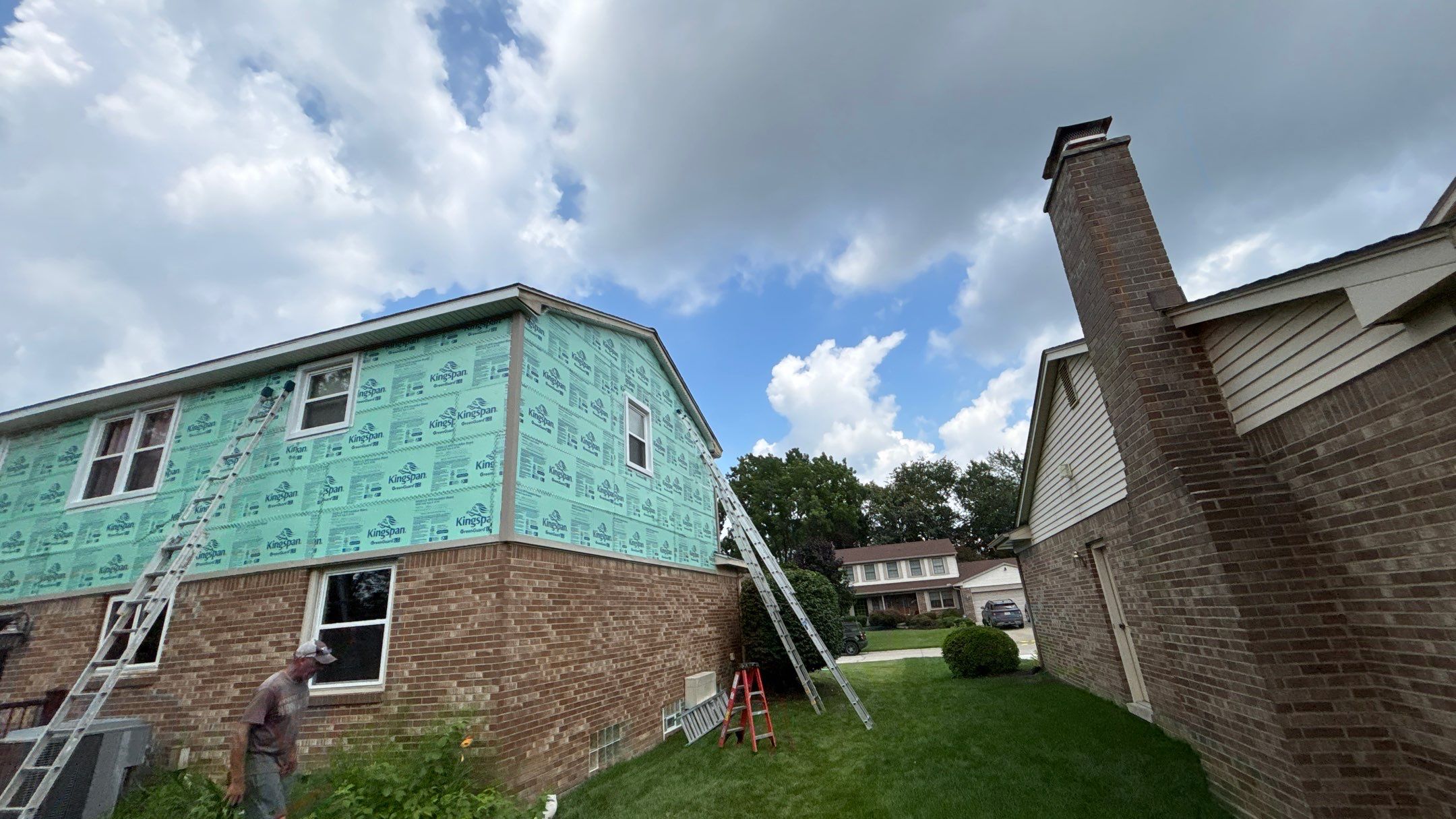 Siding Replacement using Alside S7 Cedar Mill Grain Pebble by 180 Contractors