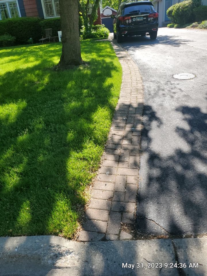 Brick paver clean, sand and seal. using Surebond SB-1300 by Northern Power Washing LLC.